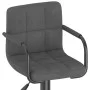 Dunkelgraues Samt-Küchenhocker von , Küchenhocker - Ref: Foro24-334649, Preis: 84,45 €, Rabatt: %