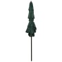 3-level umbrella with a green aluminum pole 2x2 m by vidaXL, Umbrellas - Ref: Foro24-313845, Price: 59,97 €, Discount: %