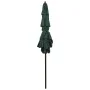 3-level umbrella with a green aluminum pole 2x2 m by vidaXL, Umbrellas - Ref: Foro24-313845, Price: 59,23 €, Discount: %