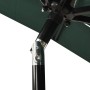 3-stöckiger Regenschirm mit grüner Aluminiumstange 2x2 m von vidaXL, Sonnenschirme - Ref: Foro24-313845, Preis: 59,97 €, Raba...