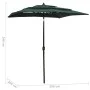 3-level umbrella with a green aluminum pole 2x2 m by vidaXL, Umbrellas - Ref: Foro24-313845, Price: 59,23 €, Discount: %