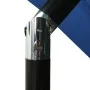 3-tier umbrella with azure blue aluminum pole 2.5x2.5 m by vidaXL, Umbrellas - Ref: Foro24-313843, Price: 75,17 €, Discount: %