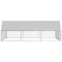 Jaula gallinero de acero galvanizado 3x6x2 m de , Jaulas y habitáculos para animales pequeños - Ref: Foro24-3278809, Precio: ...