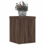 Pflanzenständer 2 Stück aus braunem Eichenholz 15x15x20 cm von , Topfständer - Ref: Foro24-852894, Preis: 25,16 €, Rabatt: %