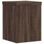 Pflanzenständer 2 Stück aus braunem Eichenholz 15x15x20 cm von , Topfständer - Ref: Foro24-852894, Preis: 25,16 €, Rabatt: %