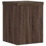 Soportes de plantas 2 uds madera marrón roble 15x15x20 cm by , Pot stands - Ref: Foro24-852894, Price: 24,74 €, Discount: %