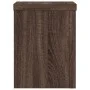 Pflanzenständer 2 Stück aus braunem Eichenholz 15x15x20 cm von , Topfständer - Ref: Foro24-852894, Preis: 24,74 €, Rabatt: %