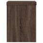 Pflanzenständer 2 Stück aus braunem Eichenholz 15x15x20 cm von , Topfständer - Ref: Foro24-852894, Preis: 25,16 €, Rabatt: %