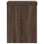 Soportes de plantas 2 uds madera marrón roble 15x15x20 cm by , Pot stands - Ref: Foro24-852894, Price: 24,74 €, Discount: %