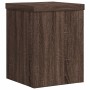 Pflanzenständer 2 Stück aus braunem Eichenholz 15x15x20 cm von , Topfständer - Ref: Foro24-852894, Preis: 25,16 €, Rabatt: %