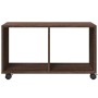 Armario con ruedas madera ingeniería marrón roble 72x33x42,5 cm von , Seitentische - Ref: Foro24-853143, Preis: 40,10 €, Raba...