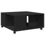 Mesa de centro madera de ingeniería negro 80x80x40 cm by , Coffee table - Ref: Foro24-853174, Price: 80,49 €, Discount: %