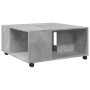 Mesa de centro madera de ingeniería gris hormigón 80x80x40 cm de , Mesas de centro - Ref: Foro24-853176, Precio: 82,10 €