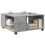 Mesa de centro madera de ingeniería gris hormigón 80x80x40 cm de , Mesas de centro - Ref: Foro24-853176, Precio: 82,10 €