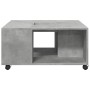 Mesa de centro madera de ingeniería gris hormigón 80x80x40 cm de , Mesas de centro - Ref: Foro24-853176, Precio: 82,10 €