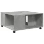 Mesa de centro madera de ingeniería gris hormigón 80x80x40 cm de , Mesas de centro - Ref: Foro24-853176, Precio: 78,19 €, Des...