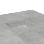 Mesa de centro madera de ingeniería gris hormigón 80x80x40 cm de , Mesas de centro - Ref: Foro24-853176, Precio: 82,10 €