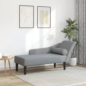 Sofá diván con cojines tela gris claro by , Daybeds - Ref: Foro24-4007596, Price: 155,84 €, Discount: %