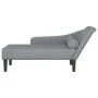 Sofá diván con cojines tela gris claro by , Daybeds - Ref: Foro24-4007596, Price: 155,84 €, Discount: %