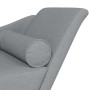 Tagesbettsofa mit Kissen aus hellem grauem Stoff. von , Tagesbetten - Ref: Foro24-4007596, Preis: 159,05 €, Rabatt: %