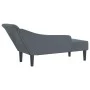 Tagesbettsofa mit dunkelgrauen Samtkissen von , Tagesbetten - Ref: Foro24-4007589, Preis: 157,25 €, Rabatt: %