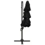 4-tier parasol with black aluminum pole 3x3 m by vidaXL, Umbrellas - Ref: Foro24-313834, Price: 159,21 €, Discount: %
