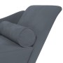 Tagesbettsofa mit dunkelgrauen Samtkissen von , Tagesbetten - Ref: Foro24-4007589, Preis: 156,62 €, Rabatt: %
