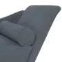 Tagesbettsofa mit dunkelgrauen Samtkissen von , Tagesbetten - Ref: Foro24-4007589, Preis: 157,25 €, Rabatt: %