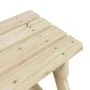 Mesa de picnic para 4 niños agujero para sombrilla madera abeto by , Garden tables - Ref: Foro24-4008983, Price: 71,39 €, Dis...