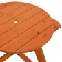 Mesa de picnic para 4 niños agujero para sombrilla madera abeto by , Garden tables - Ref: Foro24-4008988, Price: 98,54 €, Dis...
