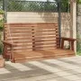Banco columpio jardín con cadenas de metal madera abeto marrón by , Garden rockers - Ref: Foro24-4008981, Price: 176,73 €, Di...