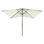 Umbrella with LED and sand steel pole 2x3 m by vidaXL, Umbrellas - Ref: Foro24-313787, Price: 66,96 €, Discount: %
