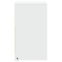 Nachttische mit LED-Lichtern 2 Stück weißes Ingenieurholz von , Nachttische - Ref: Foro24-851999, Preis: 79,36 €, Rabatt: %