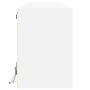 Mueble de TV de pared con LED blanco 180x31x45 cm de , Muebles TV - Ref: Foro24-3307940, Precio: 164,56 €, Descuento: %
