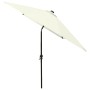 Umbrella with LED and sand steel pole 2x3 m by vidaXL, Umbrellas - Ref: Foro24-313787, Price: 66,96 €, Discount: %