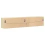 Mueble de TV de pared con LED roble Sonoma 180x31x38 cm de , Muebles TV - Ref: Foro24-3307949, Precio: 146,47 €, Descuento: %