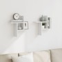Estantes de pared 2 uds madera contrachapada blanco 38x12x38 cm by , Shelves and shelves - Ref: Foro24-853245, Price: 20,88 €...