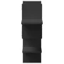 Estantería de pared madera de ingeniería negra 124,5x18x60,5 cm by , Shelves and shelves - Ref: Foro24-853264, Price: 45,86 €...