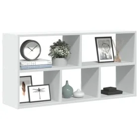 Wandregal aus weißem Ingenieurholz 100x25x50 cm von , Regale und Regale - Ref: Foro24-853272, Preis: 50,70 €, Rabatt: %