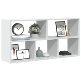 Wandregal aus weißem Ingenieurholz 100x25x50 cm von , Regale und Regale - Ref: Foro24-853272, Preis: 51,47 €, Rabatt: %
