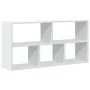 Wandregal aus weißem Ingenieurholz 100x25x50 cm von , Regale und Regale - Ref: Foro24-853272, Preis: 50,70 €, Rabatt: %