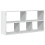 Wandregal aus weißem Ingenieurholz 100x25x50 cm von , Regale und Regale - Ref: Foro24-853272, Preis: 51,47 €, Rabatt: %