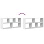 Estantería de pared madera ingeniería blanca 100x25x50 cm by , Shelves and shelves - Ref: Foro24-853272, Price: 51,47 €, Disc...