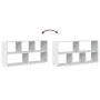 Wandregal aus weißem Ingenieurholz 100x25x50 cm von , Regale und Regale - Ref: Foro24-853272, Preis: 50,70 €, Rabatt: %