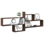 Estante de pared madera ingeniería marrón roble 167,5x18x68 cm by , Shelves and shelves - Ref: Foro24-853323, Price: 45,83 €,...