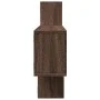 Estante de pared madera ingeniería marrón roble 167,5x18x68 cm de , Estantes y estanterías - Ref: Foro24-853323, Precio: 45,1...