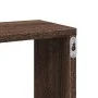 Estante de pared madera ingeniería marrón roble 167,5x18x68 cm de , Estantes y estanterías - Ref: Foro24-853323, Precio: 45,1...