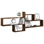 Wandregal aus geräucherter Eichen-Ingenieurholz 167,5x18x68 cm von , Regale und Regale - Ref: Foro24-853321, Preis: 44,84 €, ...