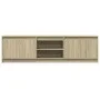 Mueble de TV LED madera de ingeniería roble Sonoma 180x34x50 cm by , TV Furniture - Ref: Foro24-3307914, Price: 141,46 €, Dis...