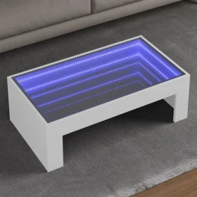 Couchtisch mit Infinity LED weiß 90x50x30 cm von , Couchtisch - Ref: Foro24-847616, Preis: 101,05 €, Rabatt: %